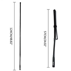 Antenne directionnelle tactique CS pliable à col de cygne double bande TNC 144-430 MHz pour talkie-walkie Harris AN_PRC-152 148 TK-328 TK-378 - Product Image 6