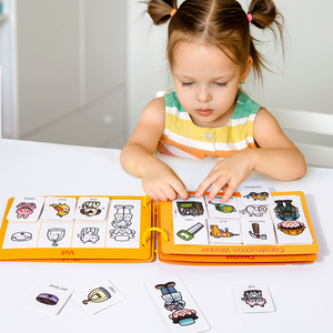 Lumières enfants apprentissage intellectuel précoce occupé calme livre occupé jouets pour enfants garçons filles carrière correspondant pour les enfants - Product Image 4