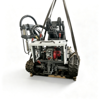 Foreuse de forage de roche DTH YGDQ-100 portable diesel, diamètre de forage 180 mm, profondeur max. 30 m pour carrière et forage de puits