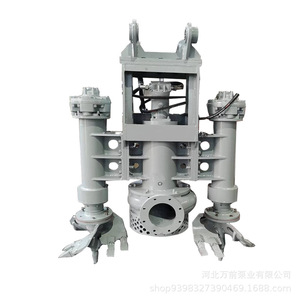 Hogedruk centrifugaal hydraulische dompelpomp van roestvrij staal voor modder, zand en grind, voor graafmachines - Product Image 4