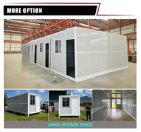 Casa Modular Prefabricada Plegable de 2 Pisos, Moderna, Transpirable, a Precio de Fábrica, Lista para Usar, Villa Exterior con Sala de Estar