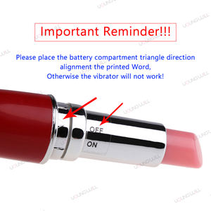 Vibrador Discreto en Forma de Lápiz Labial, Diseño Mini, Parece un Lápiz Labial <span class=keywords><strong>Real</strong></span> con Potente Vibración para Estimulación del Clítoris, Juguetes Sexuales - Product Image 4