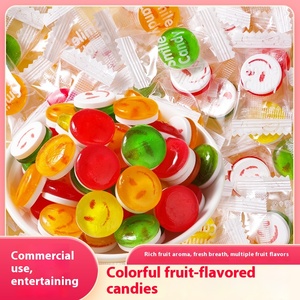 <span class=keywords><strong>Venta</strong></span> <span class=keywords><strong>al</strong></span> <span class=keywords><strong>por</strong></span> <span class=keywords><strong>mayor</strong></span> Red Explosion Fruit Candy Slices Small Packaging Commercial Breath Fresh Smiling Face Hard Candy Snacks en línea - Product Image 3