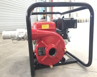 Pompe à Eau à Essence en Fonte, Pompe à Eau Portable Centrifuge