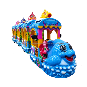 Productos Populares: Tren Eléctrico sin Rieles para Niños, con Batería, para Parques de Atracciones y Carnavales - Product Image 3