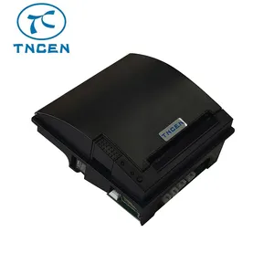 TC31 80mm low noise 3inch rs232 ttl embedded mini panel thermal printer auto cutter for kiosk vending machine