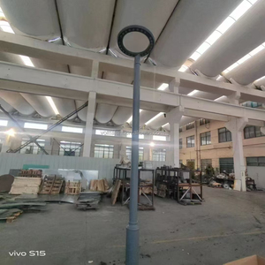 Lampadaire LED 60W pour <span class=keywords><strong>jardin</strong></span> avec contrôle intelligent par cellule photoélectrique, étanche IP65, CE ROHS, garantie 5 ans - Product Image 3