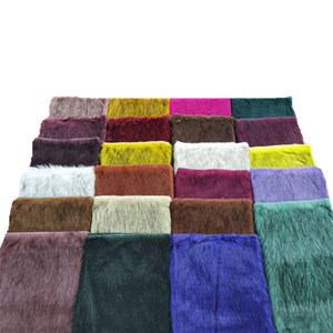 800 g/m 50% acrylique 50% Polyester pointe artificielle teint <span class=keywords><strong>pas</strong></span> <span class=keywords><strong>cher</strong></span> prix Super doux longue <span class=keywords><strong>fausse</strong></span> <span class=keywords><strong>fourrure</strong></span> <span class=keywords><strong>tissu</strong></span> - Product Image 1