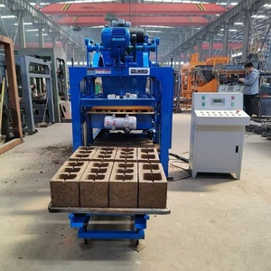 Machine à fabriquer des briques en ciment QTJ 4-28 & opportunité commerciale & machine à fabriquer des blocs & machine à fabriquer des briques automatique et semi-automatique - Product Image 6