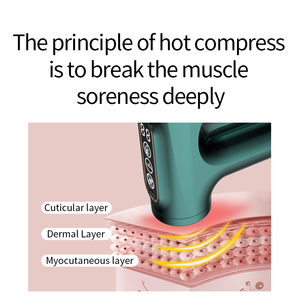 Nueva Pistola de Masaje Muscular de Percusión Profunda con Calor de Belén Factory, Mini y de Moda, Lanzada por la Fábrica - Product Image 3