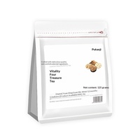 Thé santé mélangé Yuanqi Quatre Trésors avec Astragale et Ginseng américain en sachets de thé triangulaires individuels de 125g