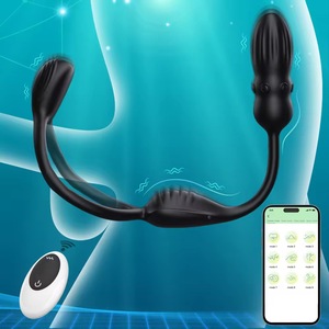 男士肛交玩具新款前列腺按摩器，带g点振动无线遥控公鸡戒指，适用于情侣和同性恋情侣 - Product Image 3