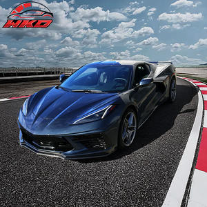 Protector de Parachoques Delantero para Chevy Corvette C8 Estilo Z51 2020-2025, Alerón de Fibra de Carbono, Difusor de 3 Piezas, Protector de Mentón - Product Image 3