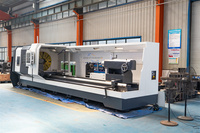 Tour CNC robuste CK61140L, grand centre de tournage horizontal pour pièces lourdes et usinage de grands diamètres