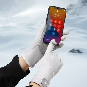 Günstige rutsch feste benutzer definierte Radfahren Touchscreen Reiten Frauen fahren warme Handschuhe im Winter - Product Image 3
