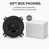 Haut-parleur coaxial de voiture OEM/ODM 4 pouces, 4 ohms, 20W RMS, 40W Max, pour projets audio automobiles