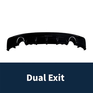 Rear Diffuser Rear Lip Spoiler for BMW 2 Series Coupe F22 F23 2014-2019 M Sport MP Style Bumper Body Kit Wholesale - Product Image 3