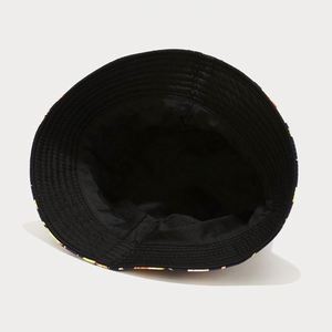 Sombrero de Pescador Plegable con Estampado Floral 2022, Reversible, de Algodón, para Playa, Unisex, para Adultos, Venta al Por Mayor - Product Image 5