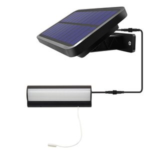 مصباح شمسي خارجي صغير مقاوم للماء IP65 مع مفتاح سحب ومصدر إضاءة LED للحدائق والمخازن - Product Image 1