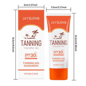 JAYSUING Crema Mineral Gel de Protección Negro PARA EL Sol al Aire Libre Trigo Marrón Brillo Natural Loción Bronceadora Hidratante PARA EL Cuerpo - Product Image 1