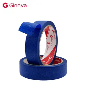 Ginnva Kleur Crêpepapier Chinese Leverancier Geen Residu Goede Hechting Masking Tape