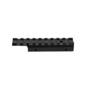 อะแดปเตอร์ยึดแบบ Dovetail อลูมิเนียม CNC ขนาด 11 มม. ถึง 20 มม. สำหรับติดตั้งอุปกรณ์ยิงแบบออปติคอล หลายช่อง รุ่น Black Precision ผลิตตามสั่งจากโรงงาน - Product Image 3