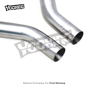 Tùy chỉnh dòng chảy cao downpipe cho Ford <span class=keywords><strong>Mustang</strong></span> <span class=keywords><strong>V6</strong></span> 3.7L 2012-2013 thép không gỉ xả tiêu đề với 100/200/300/400 tế bào chất xúc tác - Product Image 5