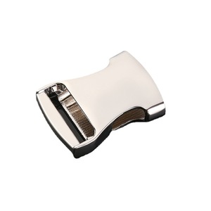 Hebilla deslizante de aleación de zinc plateada ajustable para bolsos y correas de mascotas, accesorios duraderos y resistentes al desgaste para mochilas - Product Image 4