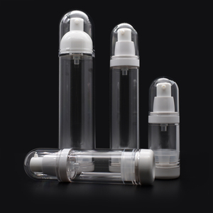 Botella Facial Transparente Ecológica con Bomba Airless de 15ml, 30ml, 50ml, Fácil de Presionar, Impresa con Serigrafía, de Guangdong, Superventas - Product Image 4