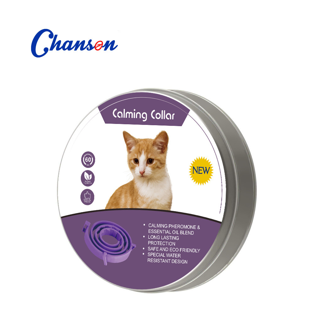 Collier pour chat violet apaisant - en conserve - 38 cm