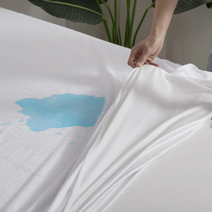 Yüksek kalite beyaz Premium hipoalerjenik Terry bez geçirimsiz yatak örtüsü su geçirmez yatak pedleri koruyucular - Product Image 3