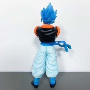 Figurine d'action Dragon Ball Z Gogeta 30 cm, 2 têtes, <span class=keywords><strong>cheveux</strong></span> bleus et jaunes, figurine debout, collection, décoration, cadeau - Product Image 5
