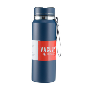 Botella de agua aislada de acero inoxidable 316 personalizada termo portátil de doble pared termos de vacío con Infusor de té/Correa - Product Image 5