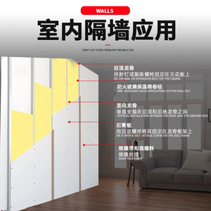 Furness Glass Wool Insulation Board Thermal Insulation <b>Fireproof</b> For Steel Structure Wall Filling - Product Image 3