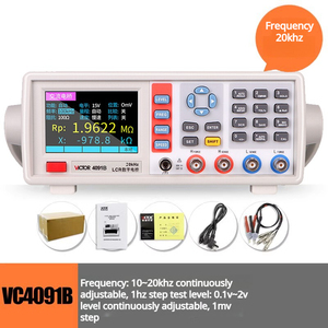 Probador LCR de Puente Digital Versátil Shengli VC4090C, Compatible con Mediciones de Frecuencia de 1 Hz a 100 kHz con Función Continua - Product Image 4