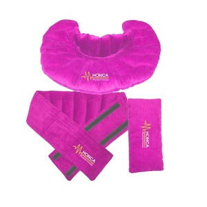 Hot Selling Soft Fleece Microwave Wheat Bag Neck Wrap <strong>Shoulder</strong> Microwaveable Heat Pack With <strong>Herbal</strong> Seeds Heated <strong>Heating</strong> <strong>Pad</strong> - Product Image 3
