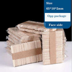 Bâtonnets en bois pour cake pops, style <span class=keywords><strong>simple</strong></span> <span class=keywords><strong>et</strong></span> naturel, couleur miroir, moule à glace DIY, bâtonnets pour sucettes glacées, logo personnalisé - Product Image 6