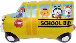 Baufahrzeuge Folienballons Bagger Kräne LKWs Gabelstapler Jungen Geburtstag Abschluss Weihnachten Party Dekorationen - Product Image 2