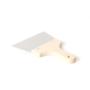 Ensemble <span class=keywords><strong>de</strong></span> racloirs et <span class=keywords><strong>de</strong></span> couteaux à enduire pour cloisons sèches professionnels, spatule en acier inoxydable et en bois pour la décoration murale, outils à main - Product Image 6