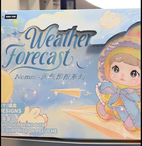 Auténticas Figuras de Peluche de la Serie Nommi Weather Forecast, Animales en Caja Sorpresa, Escala 1/72, 12+ Adornos Navideños Decorativos de Moda - Product Image 6
