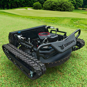 bibo <b>Remote</b> <b>Control</b> Lawn <b>Mower</b> All Terrain Strong Engine Heavy Duty Grass Cutter Suitable for Farm Orchard Slope Area - Product Image 1
