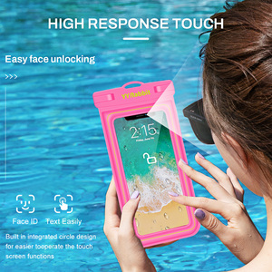 New IPX8 nổi điện thoại di động Pouch không thấm nước cảm ứng điện thoại thông minh túi nước bằng chứng trường hợp điện thoại - Product Image 4