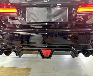 CS Style carbone sec pare-chocs arrière lèvre ailerons becquet Winglet séparateur diffuseur pour <span class=keywords><strong>F90</strong></span> <span class=keywords><strong>M5</strong></span> compétition 2020 + - Product Image 5