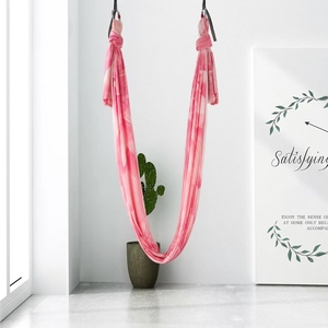 New Design Durable <strong>Portable</strong> <strong>Aerial</strong> 4m Yoga Hammock Set Fitness Swing Nylon Flying for Home - Product Image 2