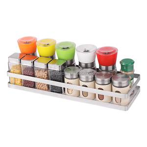 Armoire <span class=keywords><strong>de</strong></span> cuisine multifonctionnelle Étagère murale suspendue pour pot à épices Mason - Product Image 3