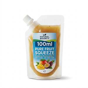 Custom Printed Stand up squeeze pouch for Fruit Puree Jam Peanut Butter Food <b>Plastic</b> <b>Packaging</b> - Product Image 1