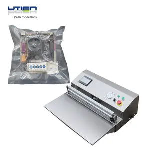 Type Tafel Vacuüm Verpakker, Nylon Aluminium Poly Bag Vacuum Seal Verpakking Machine