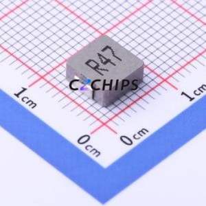 MJC-0603T-R47-M ตัวเหนี่ยวนำไฟฟ้าแบบ SMD, 7.1x6.6 มม. ( ค่าความเหนี่ยวนำ: 470nH ) ( ความแม่นยำ: 20% กระแสไฟฟ้าที่กำหนด: 18A ) - Product Image 1