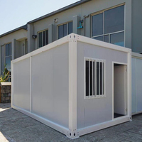 Bâtiment modulaire de dortoir et de bureau JiaRun de 20 pieds, maison conteneur détachable avec panneaux sandwich et construction en acier préfabriquée