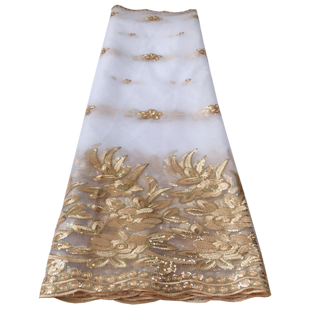 Африканская кружевная ткань с блестками 2020, нигерийская новейшая кружевная ткань с камнями и вышивкой, кружевная ткань, сетчатая ткань с вышивкой для женского платья